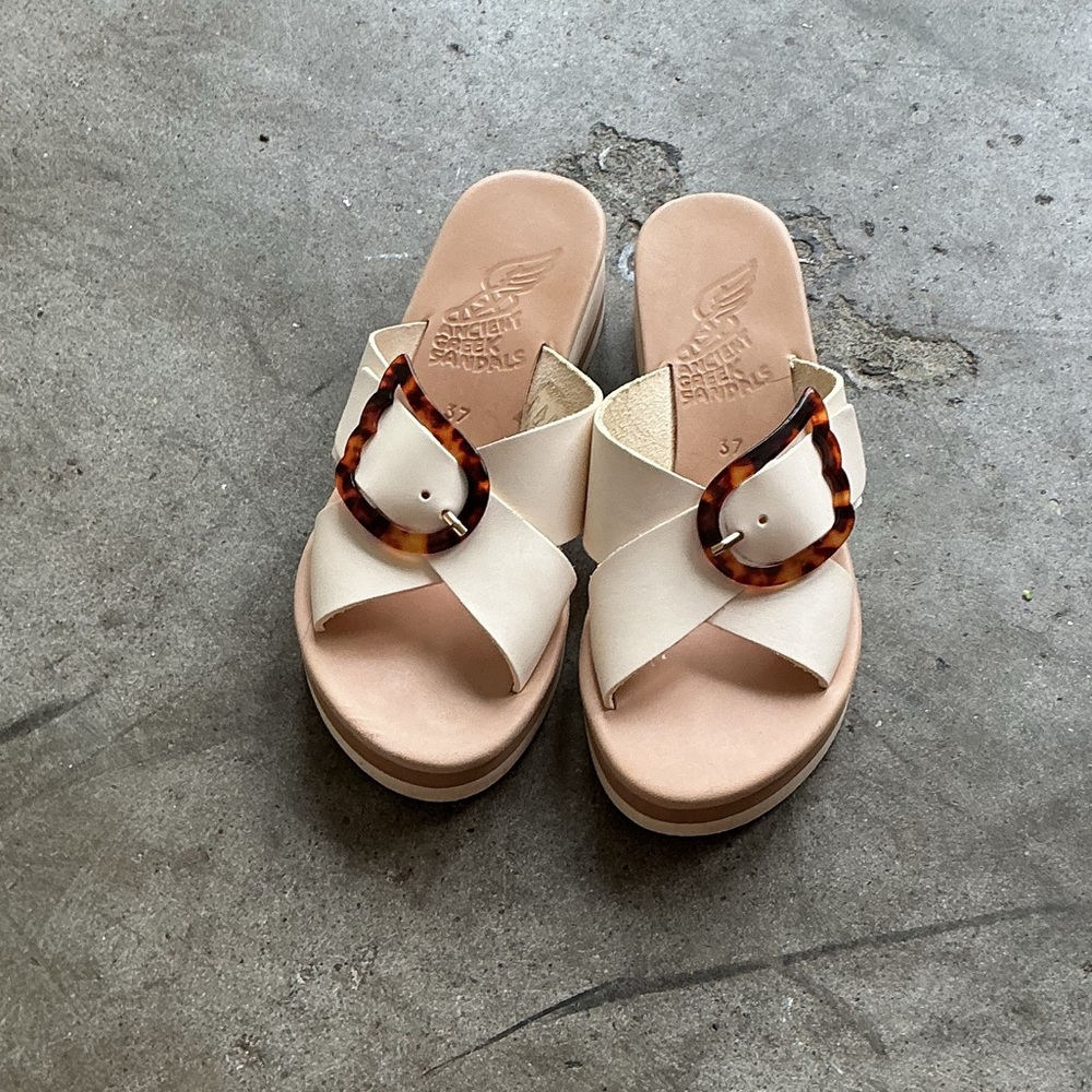 Ancient Greek Sandals Thais wedge Sandals